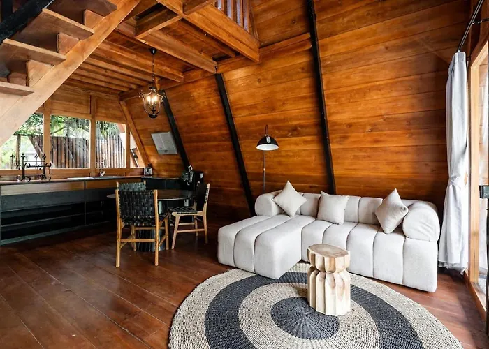 Orfeas 4 - Private 1br Wooden Loft Canggu With Private Pool Ferienhaus *